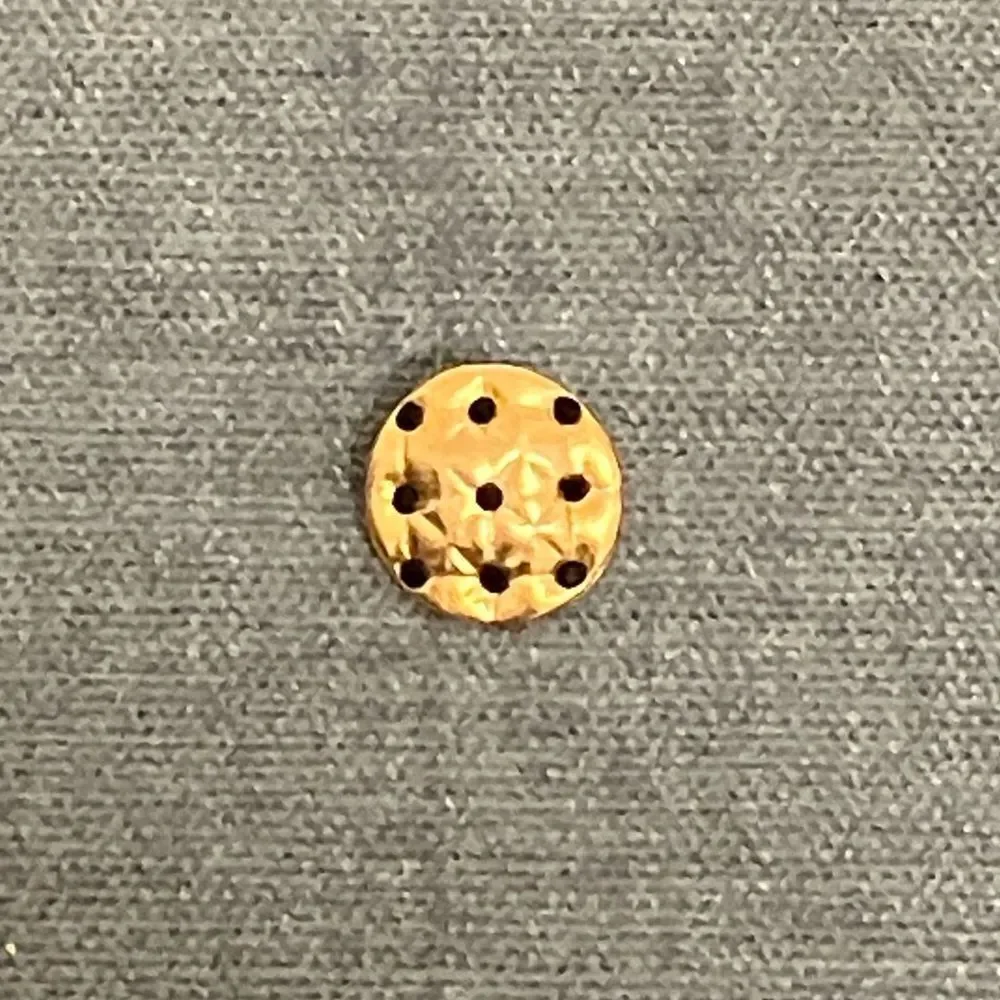 Gold-Colored Button